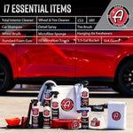 Load image into Gallery viewer, Adam's Essential Car Wash Kit (17-Item) - Auto Detailing Car Care Cleaning Kit
